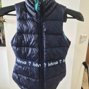 Ivivva Navy Puffer Vest